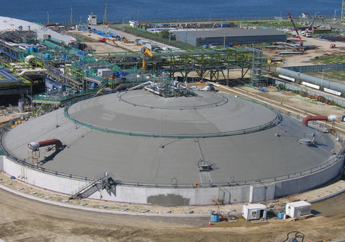 LNG Tank Receiving Terminal (Membrane Type)